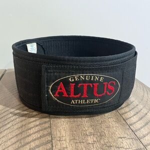 Genuine ALTUS AWB-4 Nylon Athletic Weight Lifting Training Belt M/L 32-50” USA